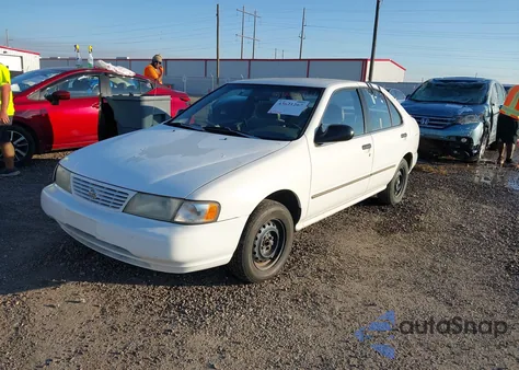 1997 Nissan Sentra Gle/Gxe/Xe из США, поврежденный, VIN 3N1AB41D7VL005524